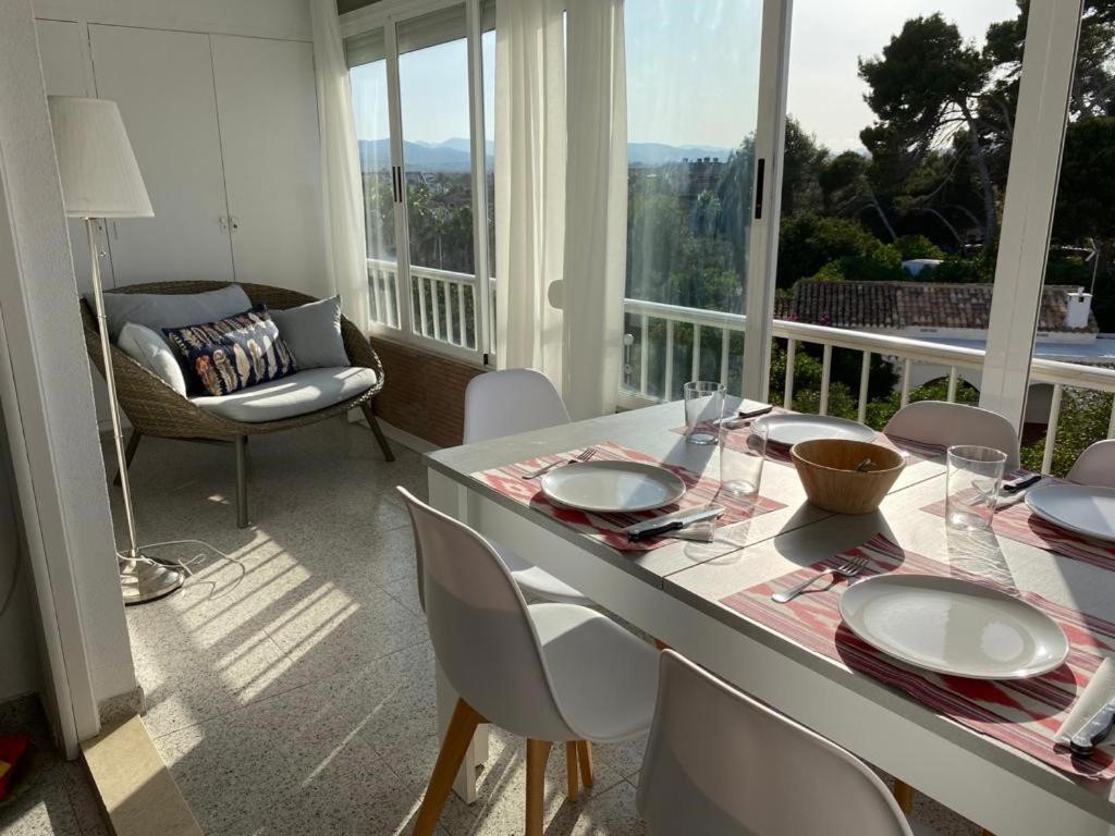 Apartamento Rosarioyemma - Primera Linea De Playa Con Vista Mar Jávea Esterno foto