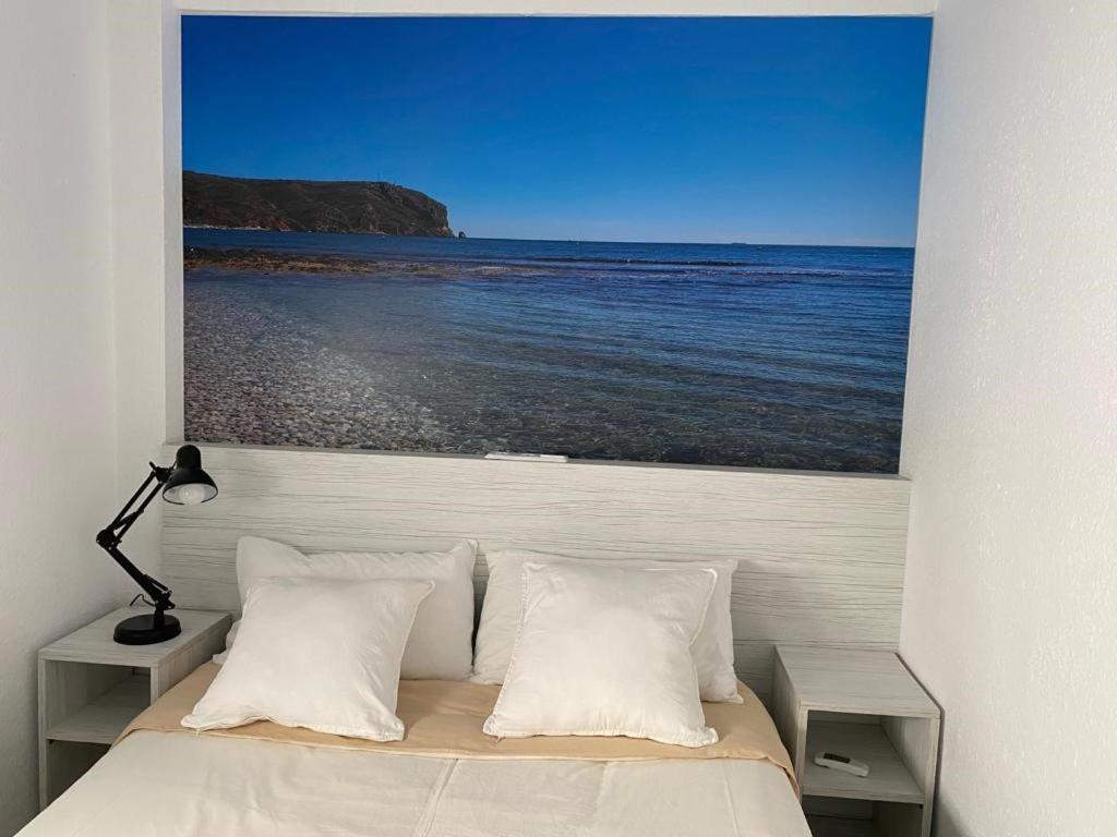 Apartamento Rosarioyemma - Primera Linea De Playa Con Vista Mar Jávea Esterno foto